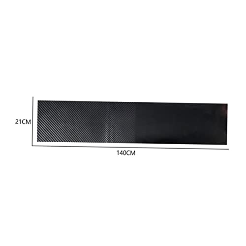 Vinilo para ventana de auto LIFKOME negro 140x21 cm miniatura 6