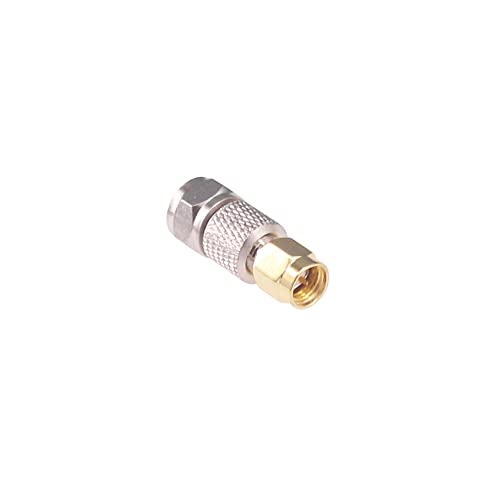 5 adaptadores SMA macho a F tipo macho coaxial RF miniatura 5