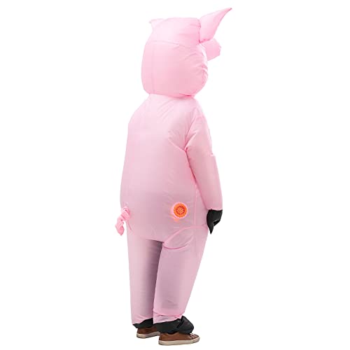 Arokibui Inflatable Pig Costume - Funny Animal Blow up for Cosplay Party Festival, Halloween - Full Body Unisex Fancy Dress - Image 4