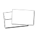 80lb White Half Fold Greeting Cards & Envelopes - Paper Measures (11" X 8 1/2") and Half Folds to (5 1/2" X 8 1/2") - 40 Greeting Card Sets - Desktop Publishing Supplies, Inc.™ Brand