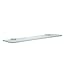 Smedbo OK347 Frosted Glass Bathroom Shelf, Polished Chrome/Frosted Glass
