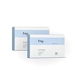 FREY Naturally Scented Dryer Sheets - Fabric Softener for Soft, Fresh & Clean Clothes (2-pack, Bergamot Beach)