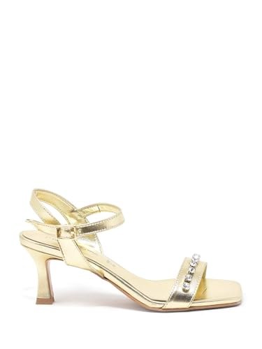 Sandales à talons dorées taille 39 EU chic modèle 2312020