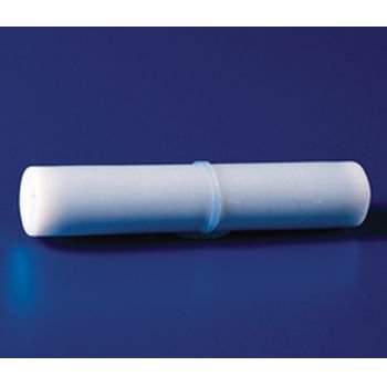 Barre d'agitation magnétique cylindrique stable en téflon blanc pour agitateur de chimie