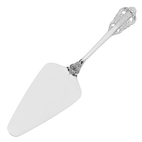 Mipcase Spatola Tagliatorte in Acciaio Inossidabile con Cutter da Torta per Fette Uniformi Strumento per Dolci Torte Nuziali e Compleanni