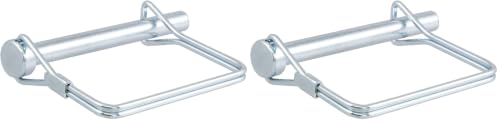 Image of CURT 25011 Trailer Coupler Pin, 5 /16-Inch Diameter x 3-Inch Long (Pack of 2)