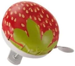 Cheeseburger Bicycle Fun Bell for MTB Road Cruiser Bikes Burger/Hamburger, Strawberry Bell for Kids Bike, Cherry Bell with Plaid. Also, Solid Color Bells for BMX and Fixie Bikes