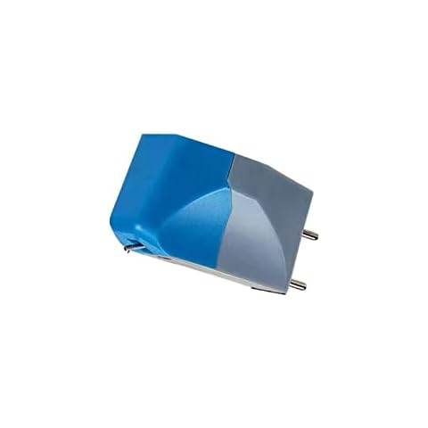 MM Moving Magnet Phono Cartridge with Stylus Diamond Tip Standard Mount for Most Turntable Record Player (Blue) Cover