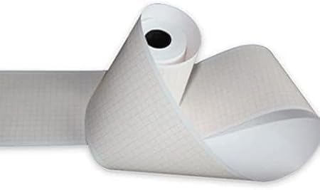 Carta per registrazione medica, 80 mm x 20 m, 300 g, carta ECG, confezione da 15