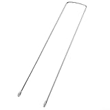 Accesorios de cesta de bicicleta de acero extragrande, 2 unidades, fácil instalación, adecuado para bicicletas de 20 26 pulgadas (para bicicleta de 24/26 pulgadas)