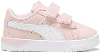 PUMA Unisex-Child Jada Hook and Loop Shoes, Mauve Mist-White AH25, Toddler 5