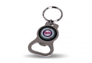 MLB Twins Bottle Opener Key Tag, 4 x 3