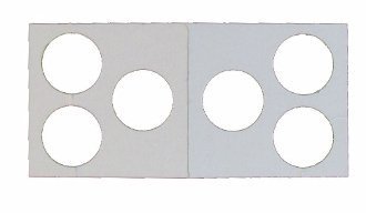 Guardhouse 3 Hole Penny Paper Mylar Coin Flips 2x2 500 Pack miniatura 2
