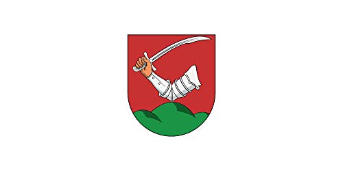 Drapeau large Karakószörcsök variant anti-UV ne ternit pas au soleil - 2