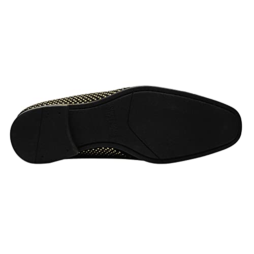 Stacy Adams Men's, Swagger Loafer Black/Gold #TOP5