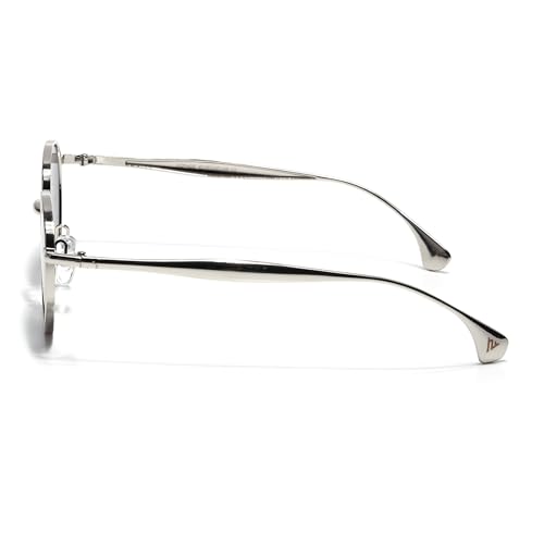 Image of Voyage Round Polarized Sunglasses for Men & Women (Black Lens | Black Frame - MG7609)
