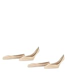 ESPRIT Damen Füßlinge Basic 2-Pack, Baumwolle, 2 Paar, Beige (Cream 4011), 39-42