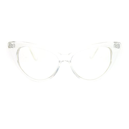 SA106 Womens Goth Mod Chic Classic Retro Cat Eye Optical Glasses