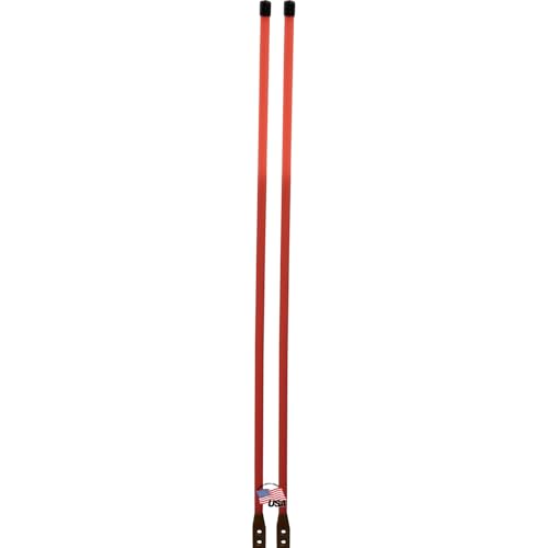 Fluorescent nylon guide kit for snow plows 3/4" x 48" bolt-on