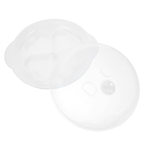 Cabilock Heart-shaped Egg Poacher Microwave Egg Cooker Capacity Safe Pp Material