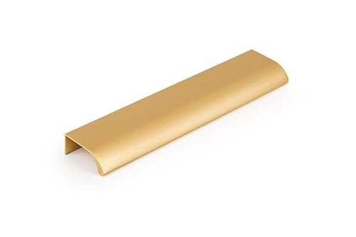 Viefe Aluminium Profile Handle Brushed Brass Cabinet Door Hafele Ona (128 mm Hole Center)