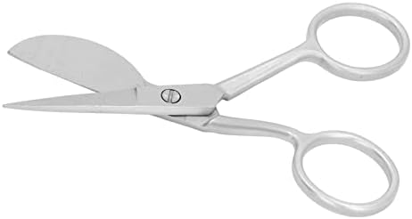 Stainless Steel Tufting Carpet Paper Trimmers Rotary Trimmers Shears Cardboard Scissors Carpet Cutter Tools for General Arts Crafts (Silver)