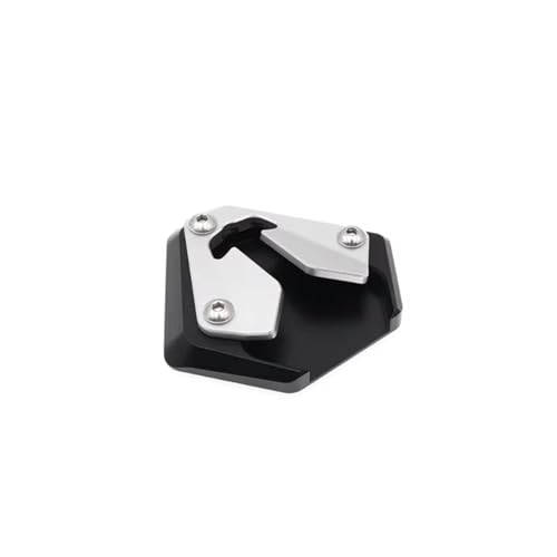Patin béquille moto élargi pour F900GS 2024-2025 extension de plaque argent