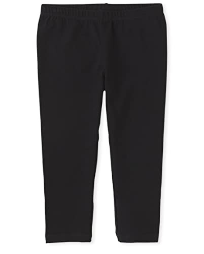 The Children's Place Big Girl's 4876 Leggings Sockshosiery, Black 7409, L (10/12)