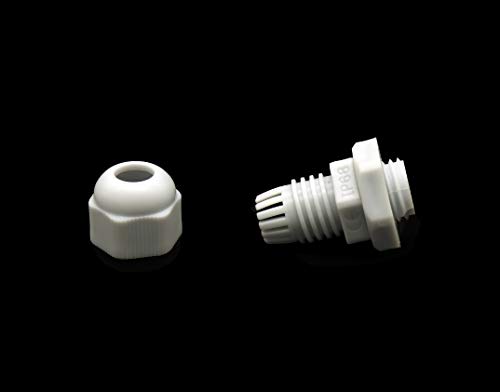 Image of Electronicspices PACK OF 10 cable glands high quality pg type IP68 waterproof cable gland