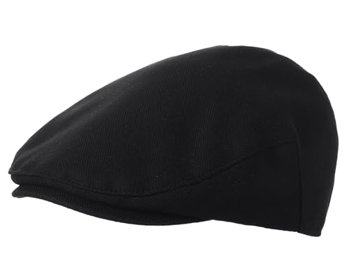 Maeau Schirmmütze Kinder Jungen 4 5 6 7 8 9 Jahre Schiebermütze Flach Schwarz Barett Cap Mütze Irish Zeitungsjunge Kappe Newsboy Kleinkind Mädchen Gatsby Cap Flatcap Baskenmütze Kleinkinder 48 Monate