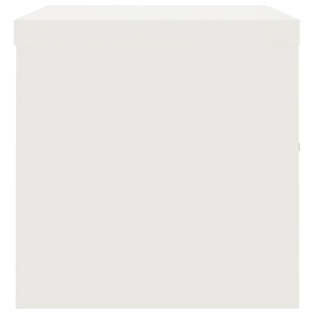 vidaXL Armario archivador de Acero Blanco 90x40x40 cm, archivador, Unidad de Almacenamiento, gabinete de Almacenamiento de Oficina