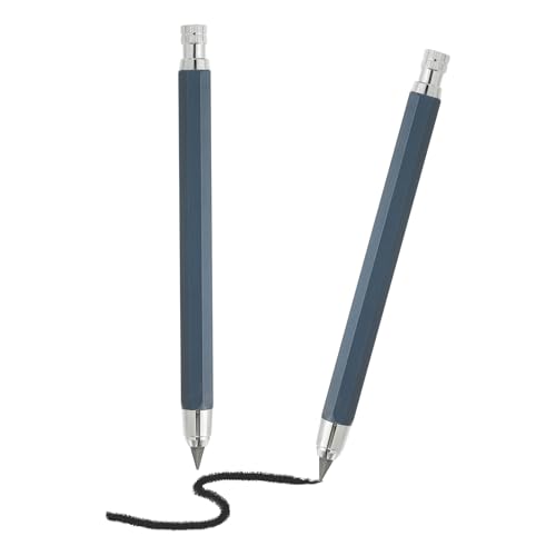 Porte-mines 5,6 mm de dessin PATIKIL en métal bleu pour vos croquis et travaux de menuiserie
