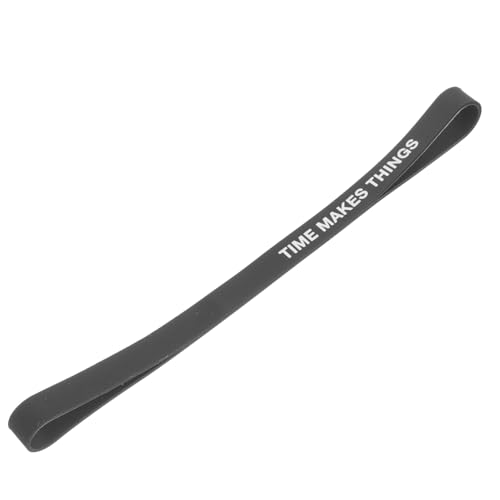 Zerodeko Bande Élastique en Silicone A5 Bande de Reliure Flexible Maintien de Pages pour Agenda et Carnet Scolaire Bureau Quotidien