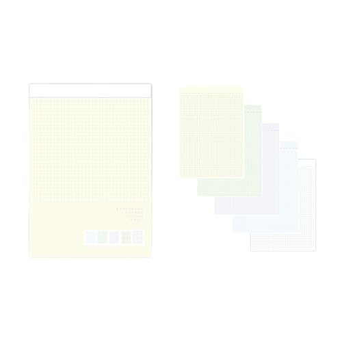 Cuaderno de bolsillo para viajes de 80 hojas en hojas blancas y rayas