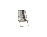 Marque: JARDIN PRIVE JARDIN PRIVE Chilienne matelassée en Bois et Coton J\'adore Gris