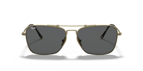 Ray-Ban RB8136 Caravan Titanium Square Sunglasses3