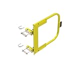 Safety Rail Co. Adjustable Self-Closing Safety Gate (Powdercoat Yellow, 19-25 inches)