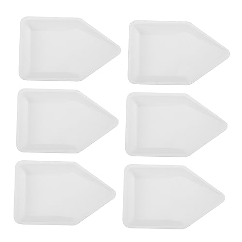 NAMOARLY Standard Weighing Boats Weighing Trays Lab Scale Trays Non-Stick Surface Flat Bottom Easy Stacking Biologically Inert