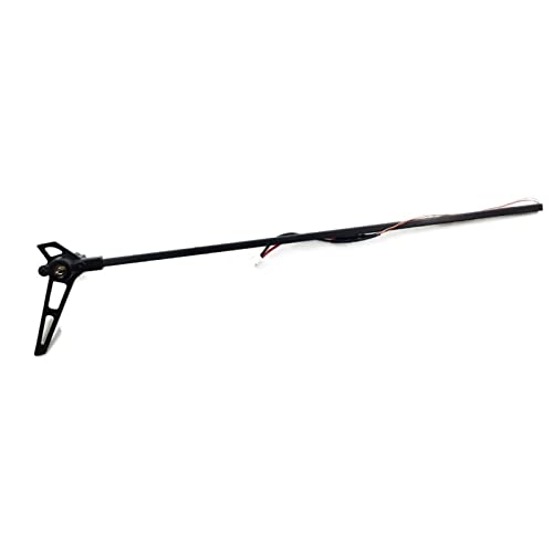 ZHIPAIJI Tail Motor Set with Tail Boom/Motor Holder/Cable for Firefox C119 4CH RC Helicopter Spare Parts C129 Remote Control Toy Accessories (Color : 2 Pcs) - Thumbnail 3