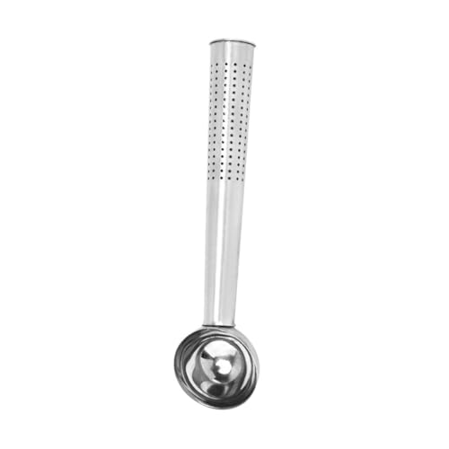 Toyvian Bastoncino Per Infusore Da Tè in Acciaio Inox 304 Colino Interno Ergonomico Filtro Per Tè Sfuso Leggero e Portatile in Tazza e Campeggio
