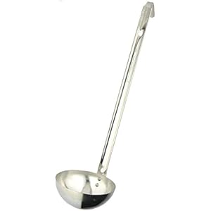 Nagao SUS304 Ladle, Soup Ladle, 5.1 fl oz (150 cc), Commercial Use, Made in Japan 50150