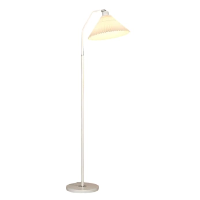 Lámpara de pie mesita de noche WouND vertical nórdica con pantalla plisada