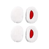 [ciciibear] 耳当て 防寒 レディース 耳カバー イヤーマフ 2サイズ 保温・暖かい・軽量・簡単装着 フレームレス 締め付け感ない コンパクト 可愛い 男女兼用 4個セット (ホワイト, M) [並行輸入品]