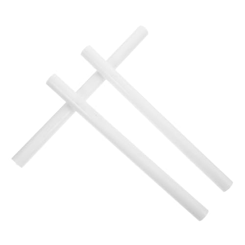 Unomor 3 Piece Set of Pom Rods 0.75in Diameter 12in Long White for Applications