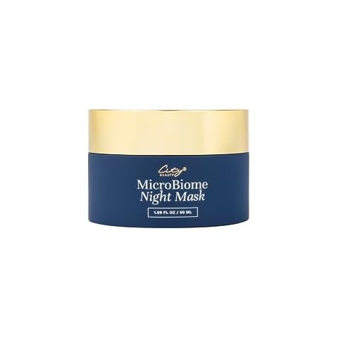 City Beauty MicroBiome Night Mask - Nourishing Overnight Face Mask - Prebiotic & Probiotic Blend - Solution for Dull, Uneven Skin Tone, Large Pores, & Wrinkles - Anti-Aging Cruelty-Free Skin Care Cover