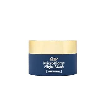 City Beauty MicroBiome Night Mask - Nourishing Overnight Face Mask - Prebiotic &amp; Probiotic Blend - Solution for Dull, Uneven Skin Tone, Large Pores, &amp; Wrinkles - Anti-Aging Cruelty-Free Skin Care