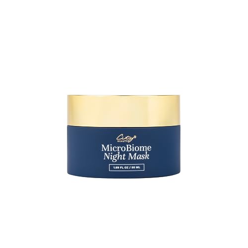 City Beauty MicroBiome Night Mask - Nourishing Overnight Face Mask - Prebiotic & Probiotic Blend - Solution for Dull, Un - Detailed View