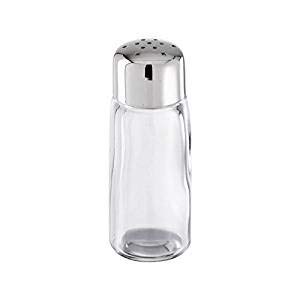 Spargisale Con Cristallo Contour Inox