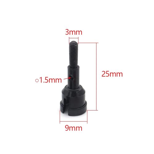 Coupelles différentiel RC WLtoys A959 métal noir idéal pour session escalade - 2