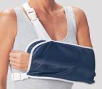 79-84345 Immobilizer Shoulder Quick Release Tietex Navy Medium 15.5" Part# 79-84345 by Djo, Inc Qty of 1 Unit